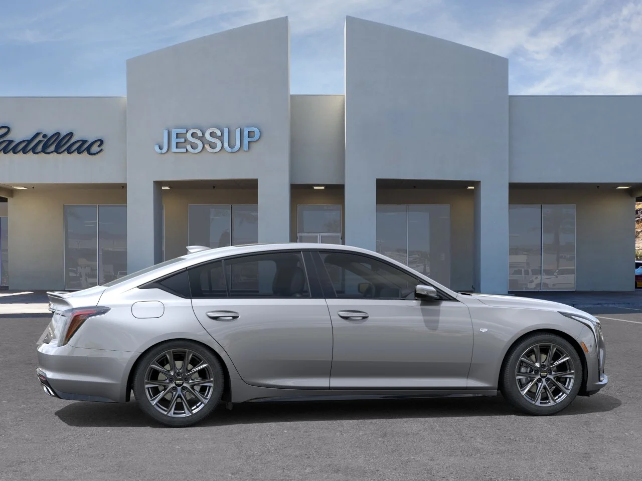 New 2026 Argent Silver Metallic Cadillac Sport image 5