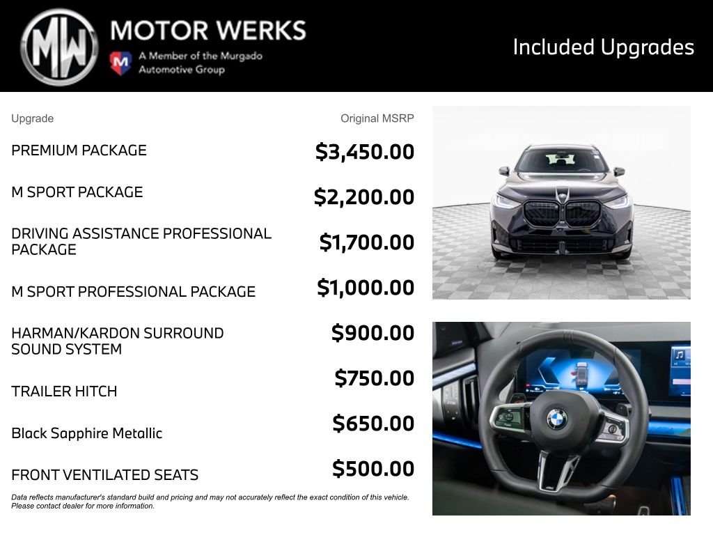 New 2026 Black Sapphire Metallic BMW 30 xDrive image 4