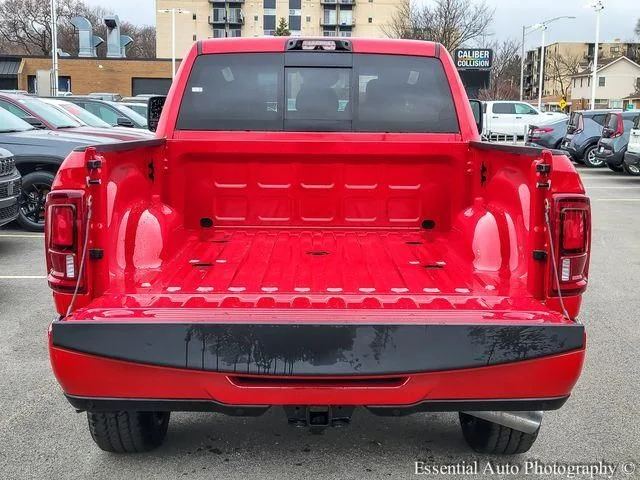 New 2026 Flame Red Clear-Coat Exterior Paint RAM Laramie image 8