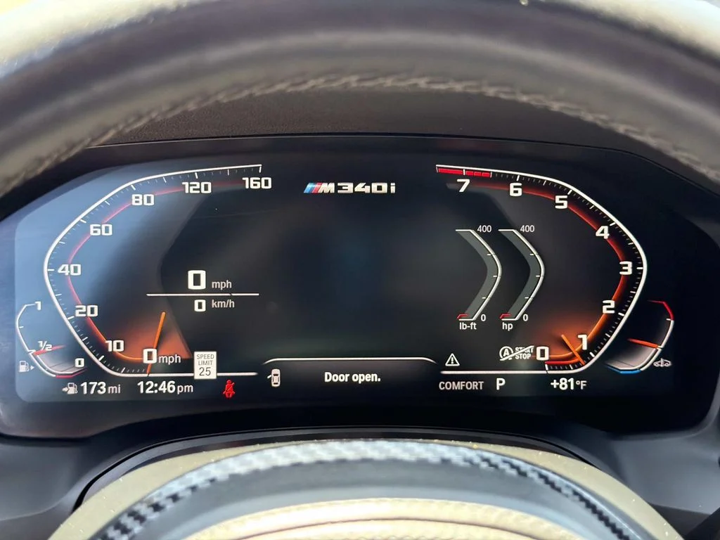 Used 2020 Mineral Grey Metallic BMW M340i image 10