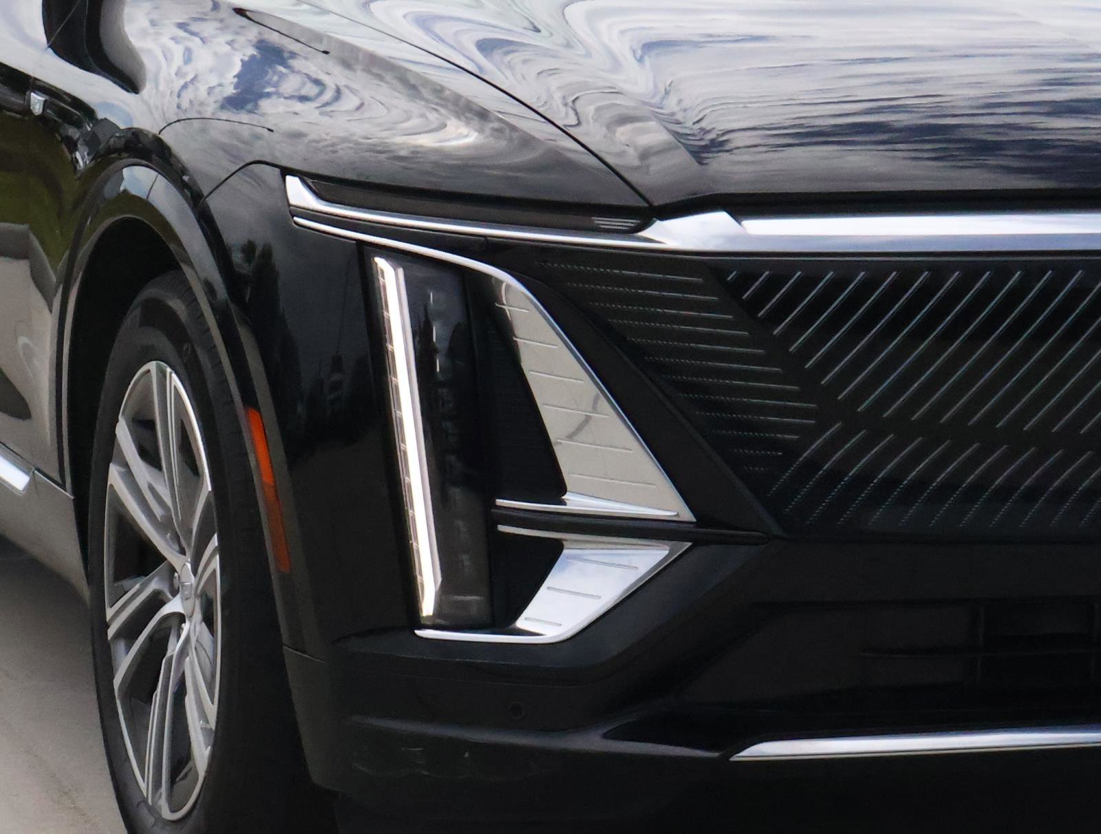Used 2024 Stellar Black Metallic Cadillac Luxury 1 image 8