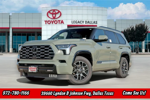 New 2026 Toyota Sequoia Platinum
