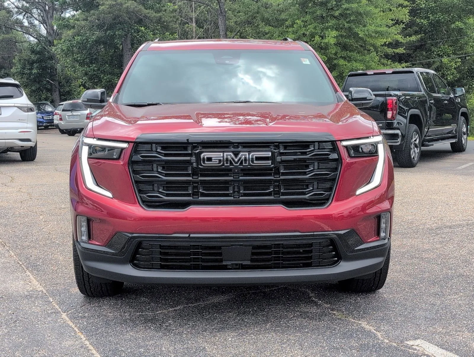 New 2026 Volcanic Red Tintcoat GMC Elevation image 9