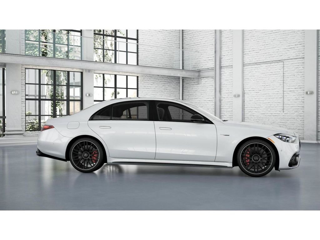 New 2026 MANUFAKTUR Moonlight White Metallic Mercedes-Benz AMG® S 63 E 4MATIC® Sedan image 15