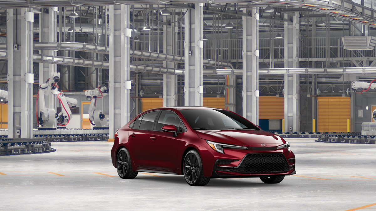 New 2026 Red Toyota SE image 15