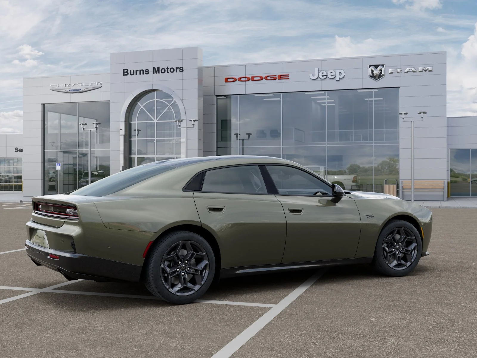 New 2026 Green Machine Dodge R/T Blacktop image 4