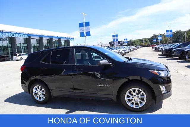 Used 2020 Chevrolet Equinox LS with VIN 2GNAXHEV3L6281782 for sale in Covington, LA