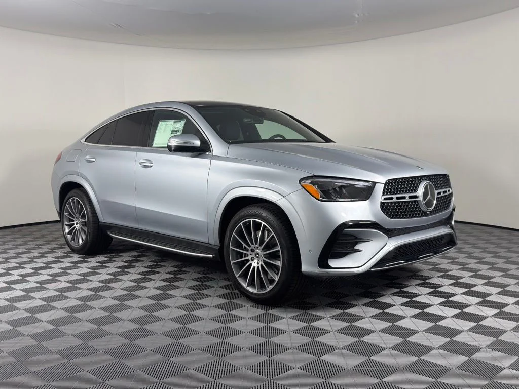 New 2026 Silver Mercedes-Benz GLE 450 Coupe image 2