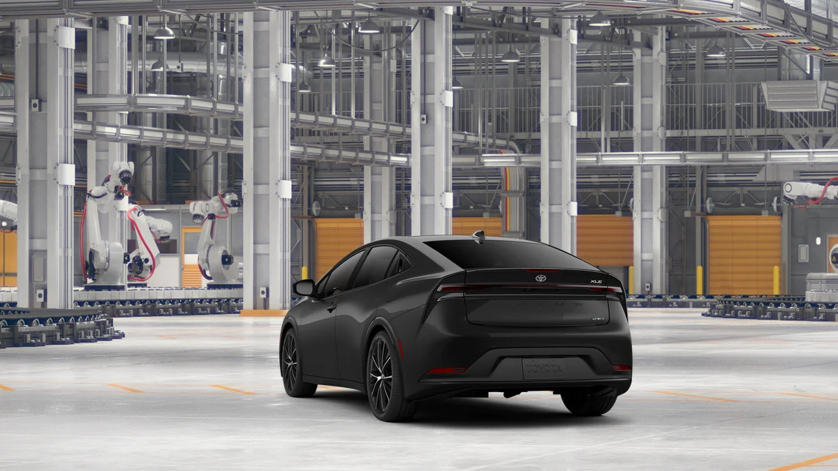 New 2026 Midnight Black Metallic Toyota XLE image 7
