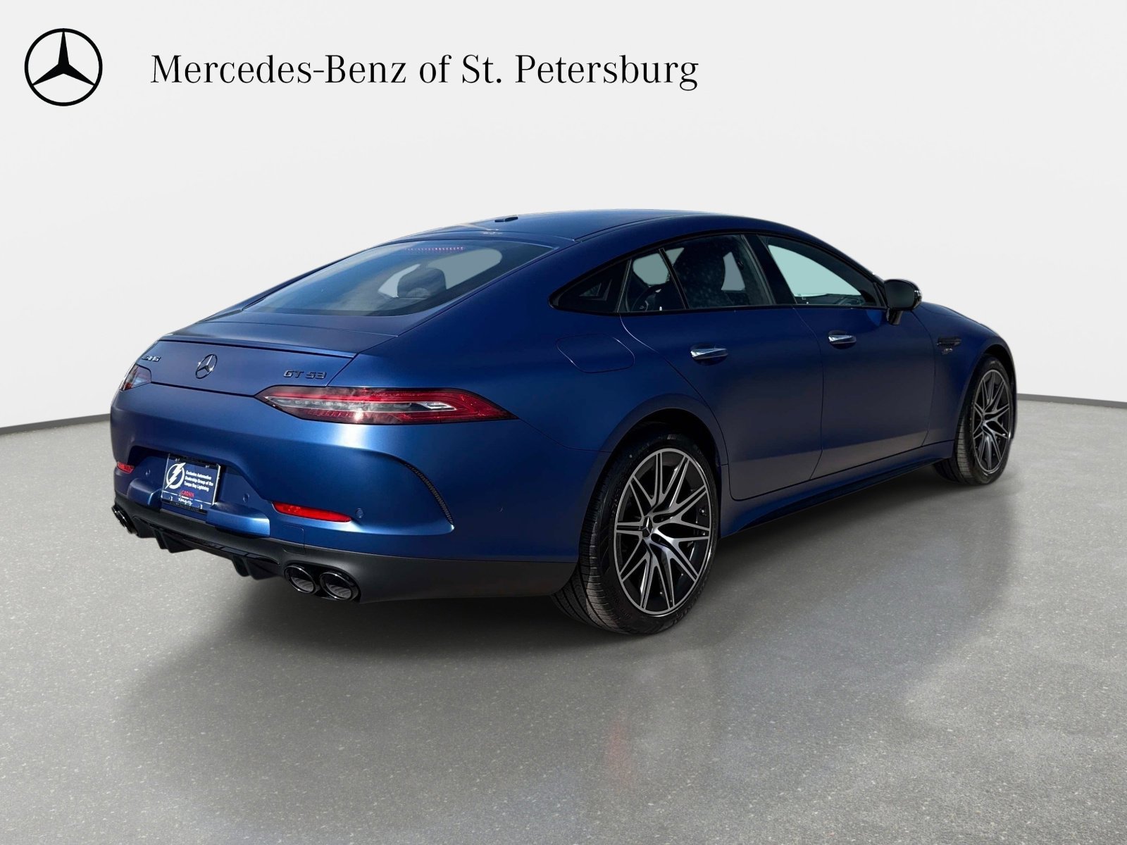 New 2026 Blue Mercedes-Benz 53 4-Door Coupe image 4