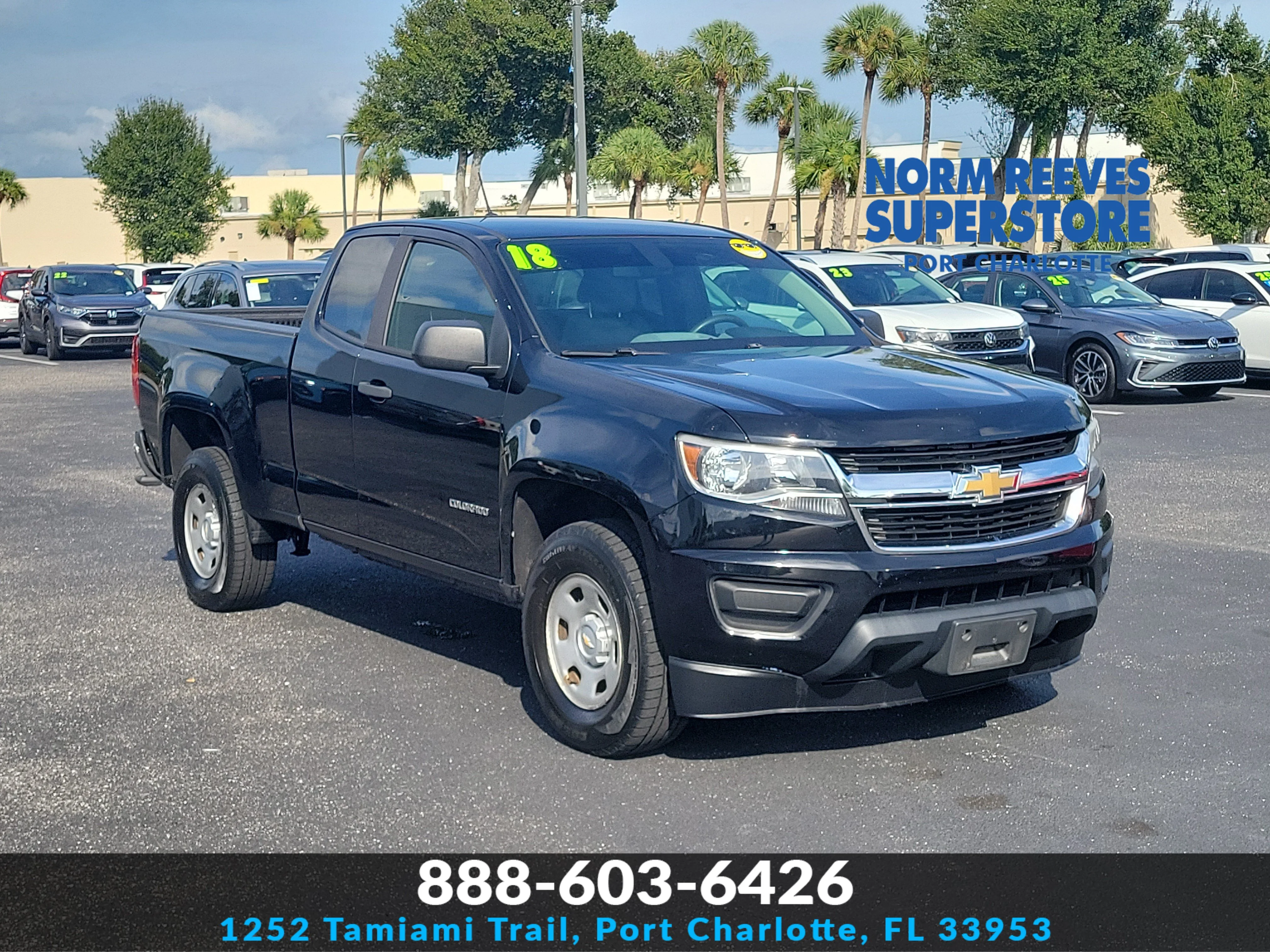 Used 2018 Black Chevrolet Base image 1
