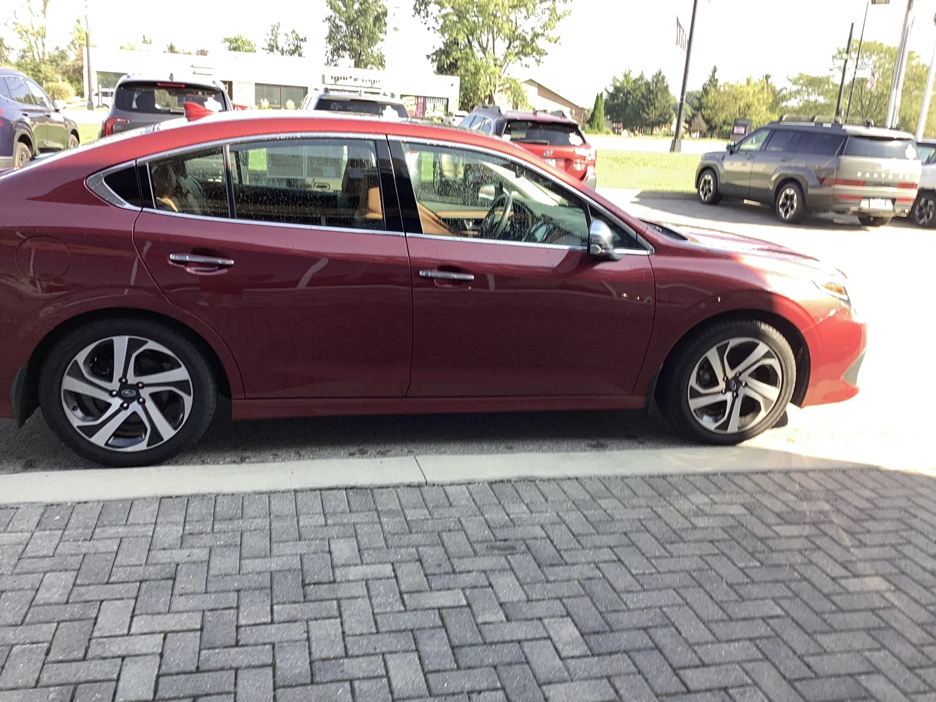Used 2021 Crimson Red Pearl Subaru Touring XT image 3