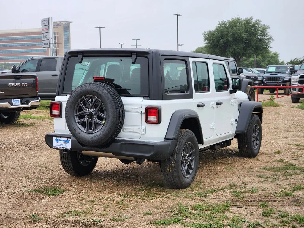 New 2026 Bright White Clear-Coat Exterior Paint Jeep Sport image 4