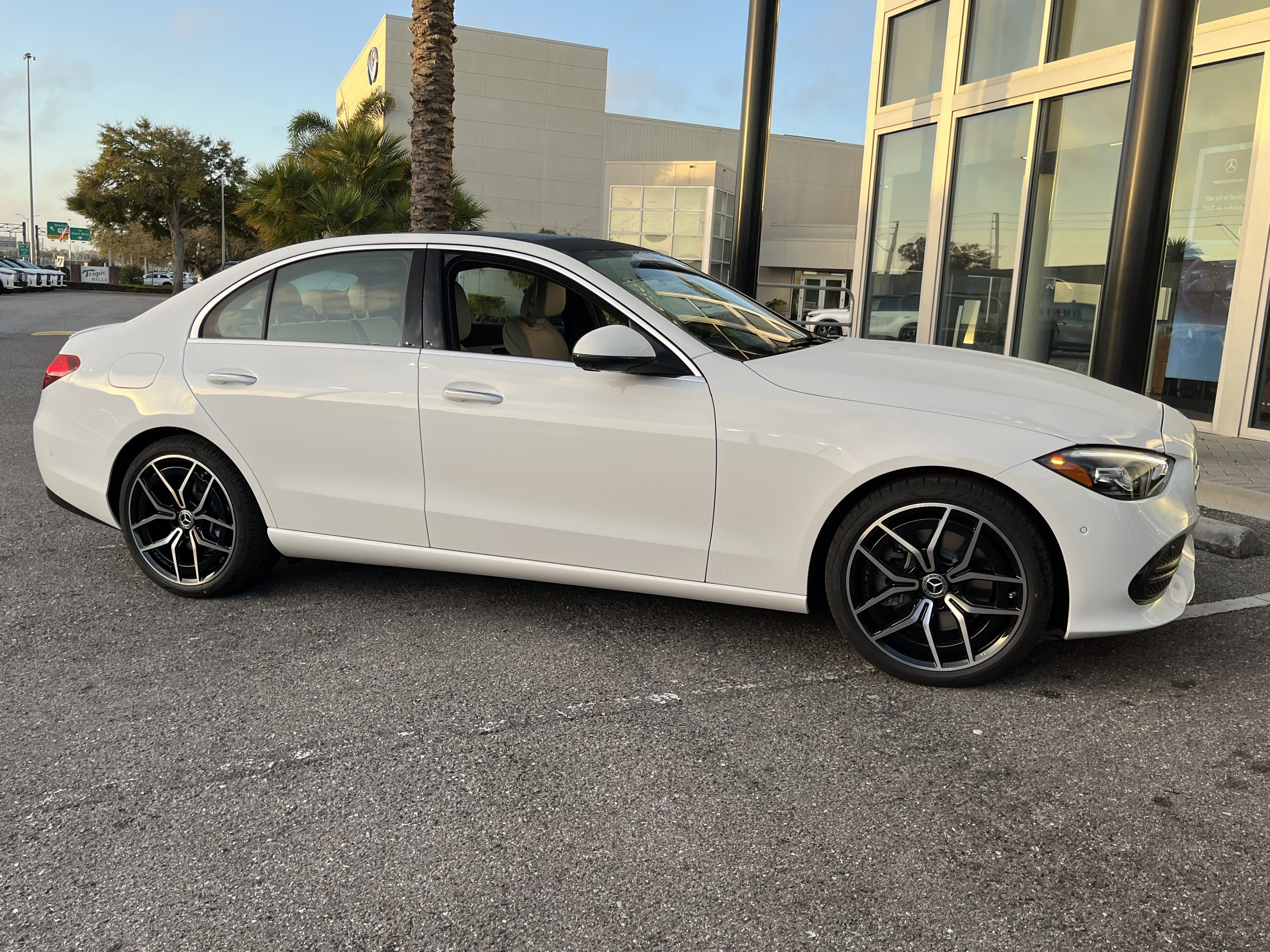 New 2026 POLAR WHITE Mercedes-Benz C 300 image 9