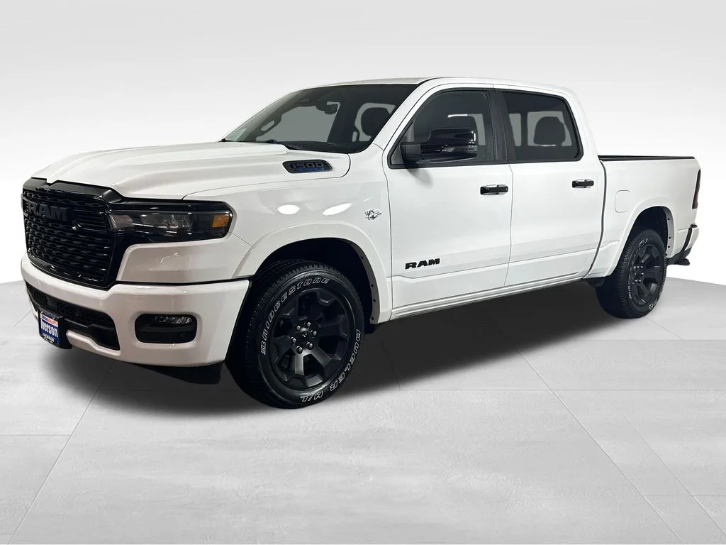 New 2026 Bright White Clear-Coat Exterior Paint RAM Big Horn/Lone Star image 4