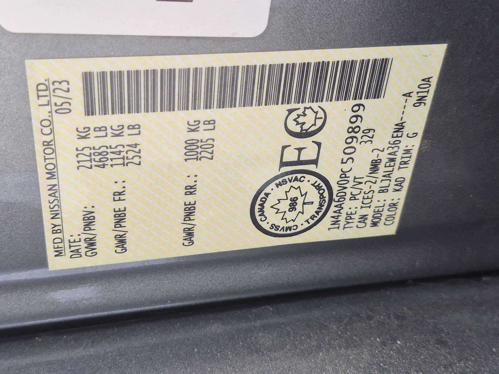 Used 2023 Silver NISSAN  image 41