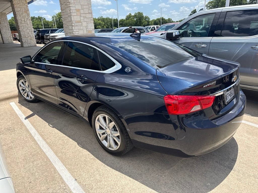Used 2017 BLUE VELVET METALLIC Chevrolet LT image 2
