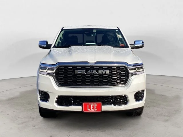 New 2027 Ivory White Tri-Coat Pearlcoat Ram TUNGSTEN CREW CAB 4X4 5