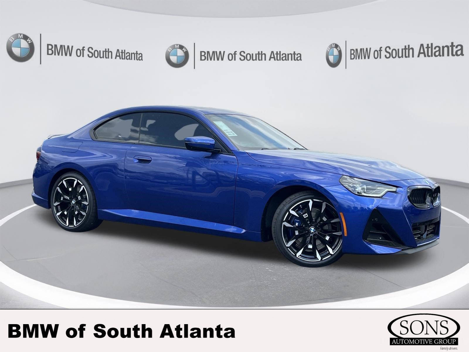 New 2026 Portimao Blue Metallic BMW 230i image 1