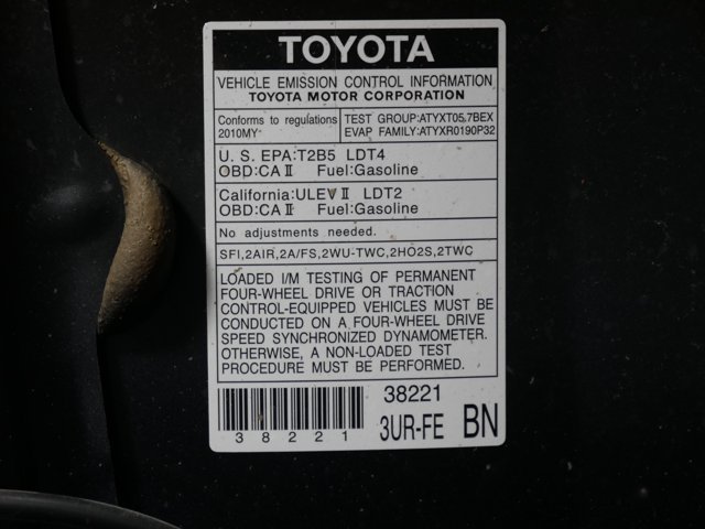Used 2010 Slate Metallic Toyota Double Cab w/ Cold Weather Pkg image 29