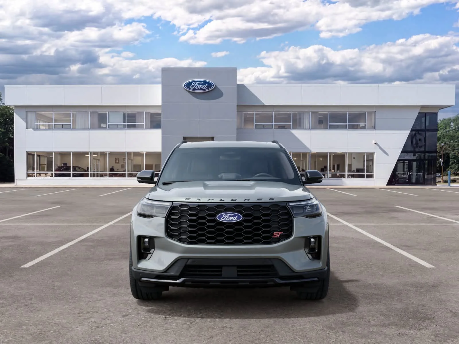 New 2027 Avalanche Gray Ford ST image 3