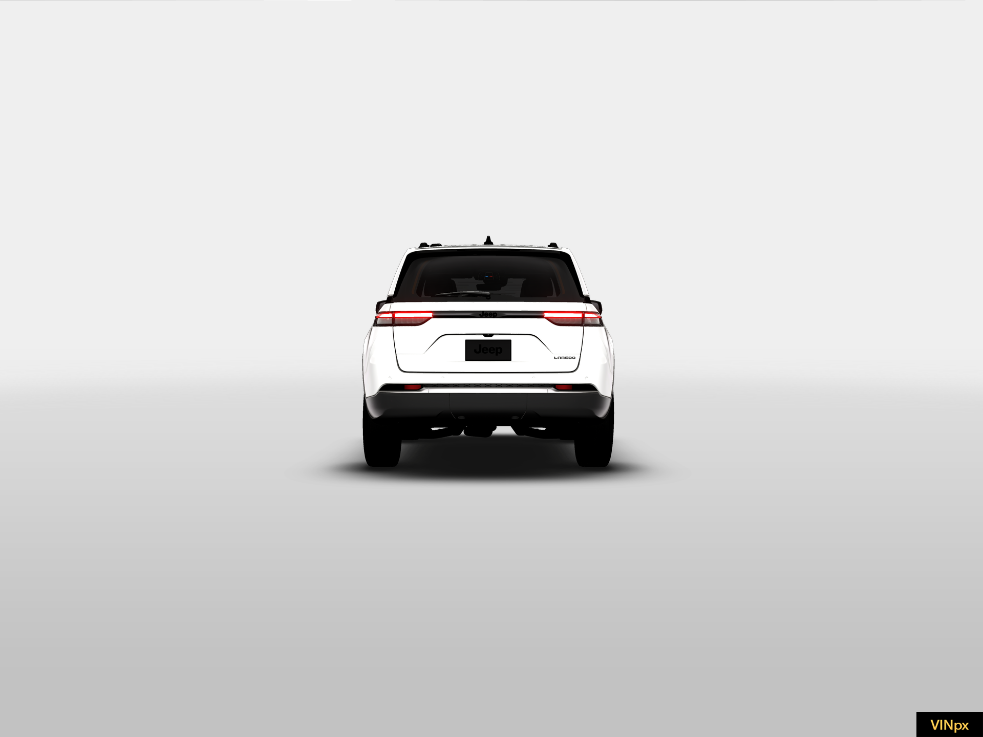 New 2026 Bright White Clear-Coat Exterior Paint Jeep Laredo image 6