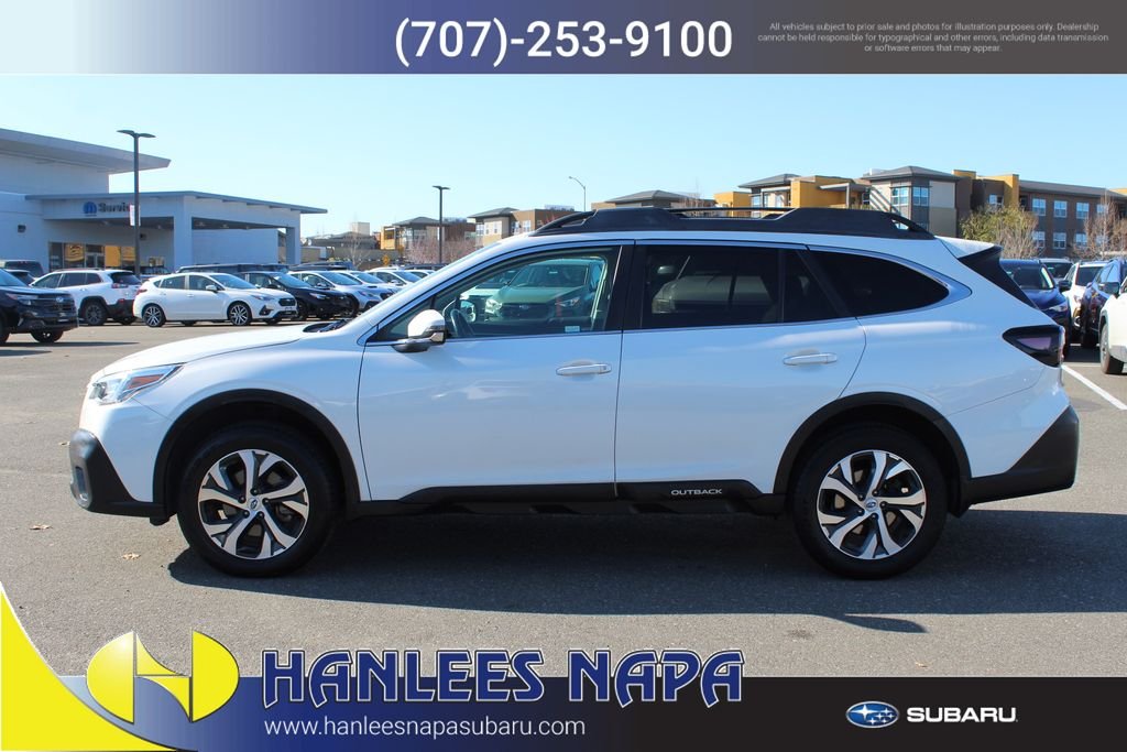 Used 2022 Subaru Outback Limited with VIN 4S4BTAMC4N3113655 for sale in Napa, CA