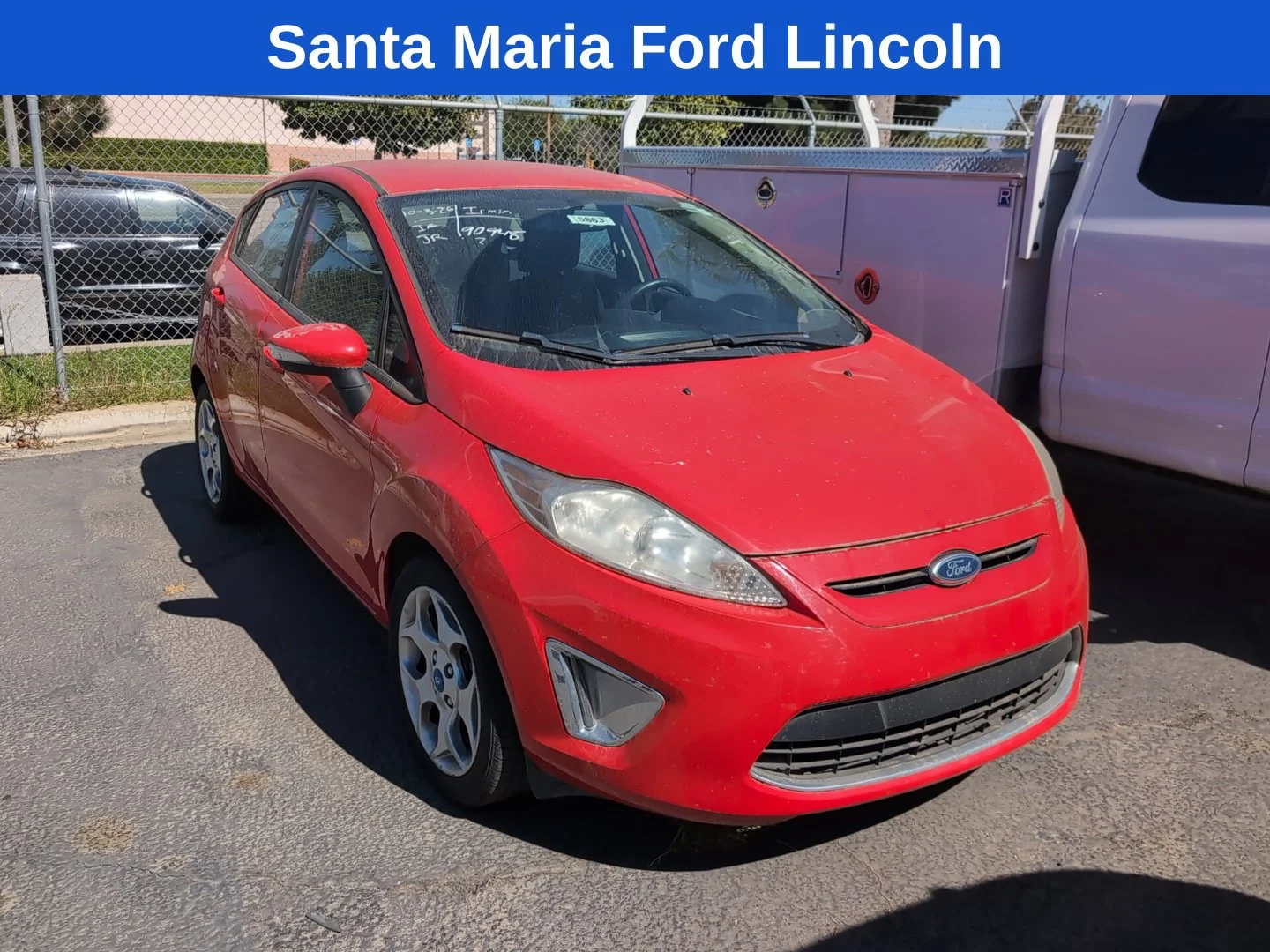Used 2012 Race Red Ford SES image 2