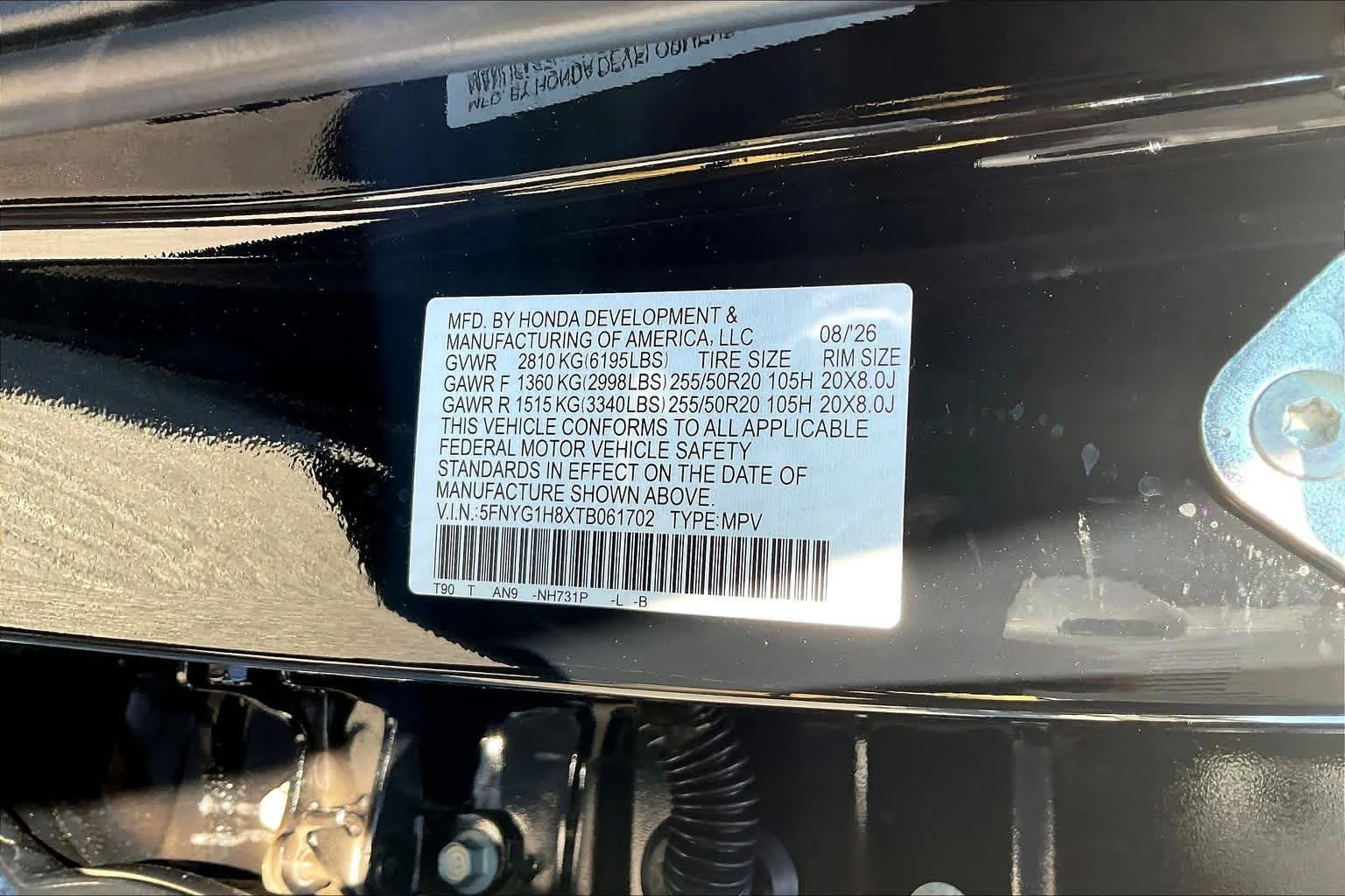 New 2026 Crystal Black Pearl Honda Elite image 19