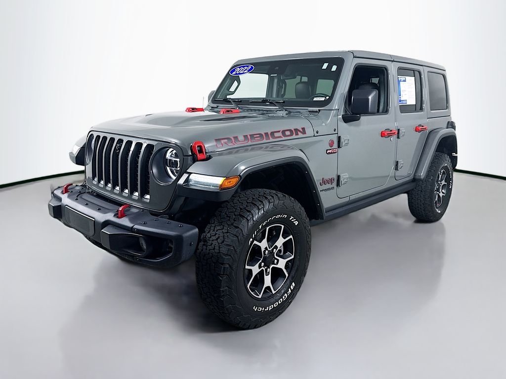 Used 2022 Sting-Gray Clearcoat Jeep Unlimited Rubicon image 9