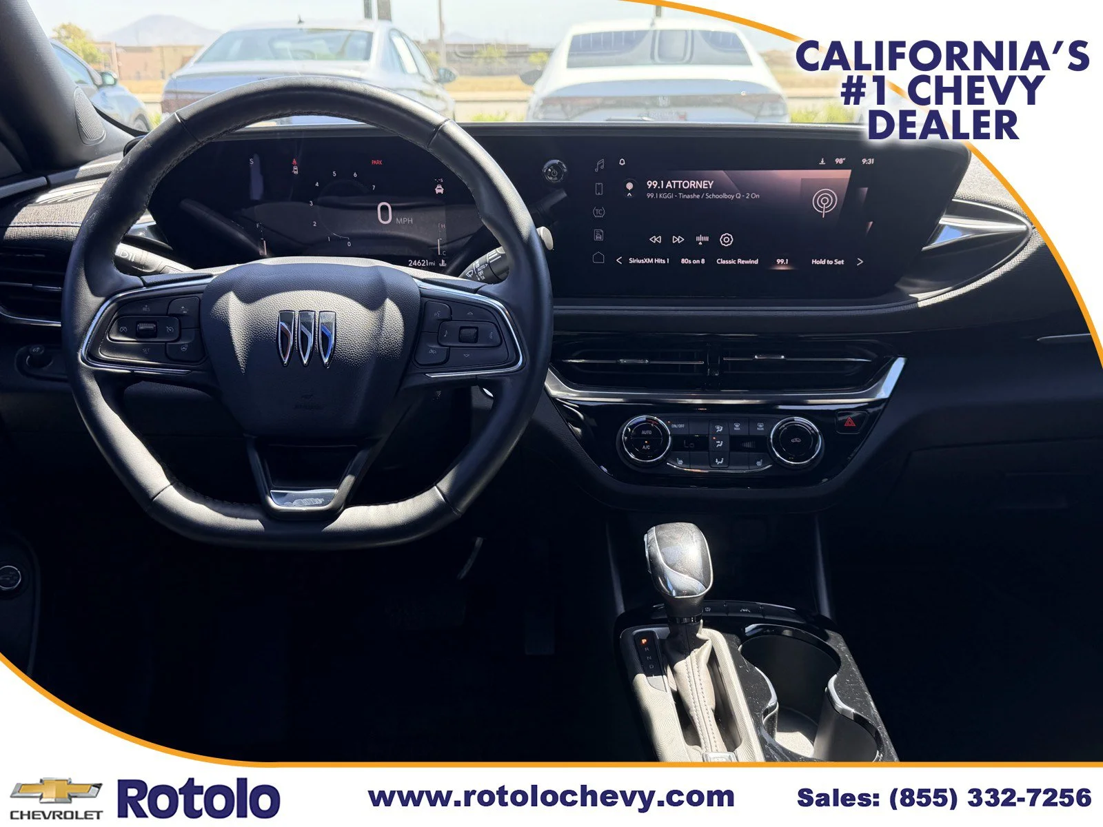 Used 2024 Ocean Blue Metallic Buick Sport Touring image 14