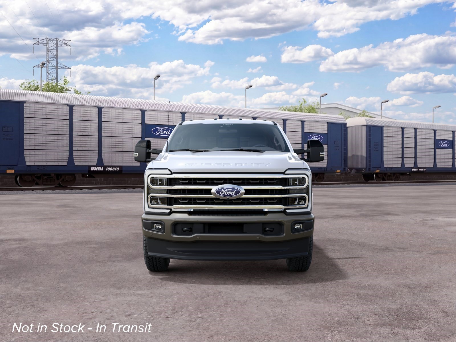 New 2027 Star White Metallic Tri-Coat Ford King Ranch image 2