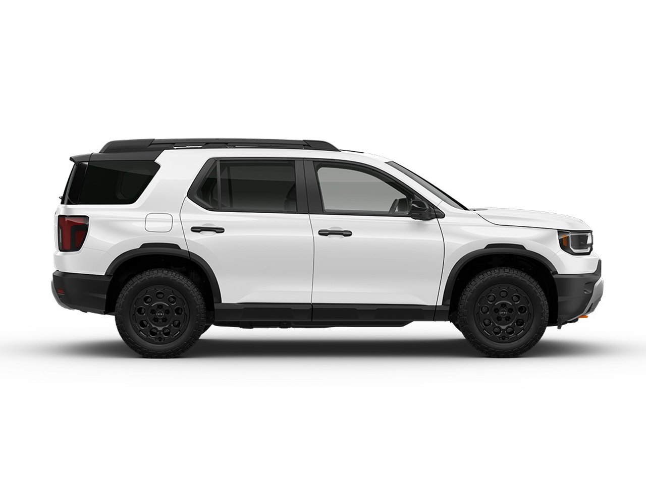 New 2026 Platinum White Pearl Honda TrailSport Elite Blackout image 2