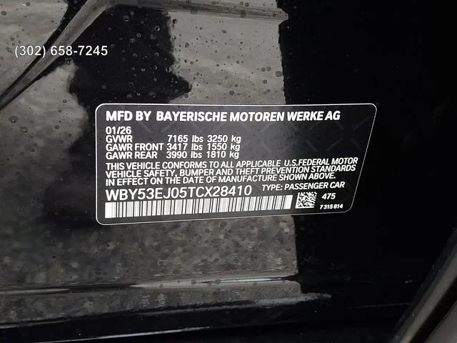 New 2026 Black Sapphire Metallic BMW xDrive60 image 20