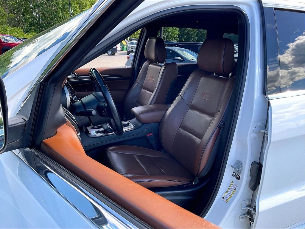 Used 2021 Bright White Clearcoat Jeep Overland image 9