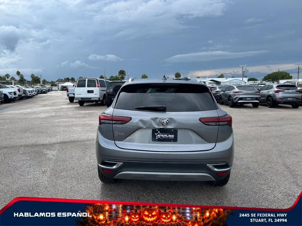 Used 2021 SATIN STEEL METALLIC Buick Preferred image 6