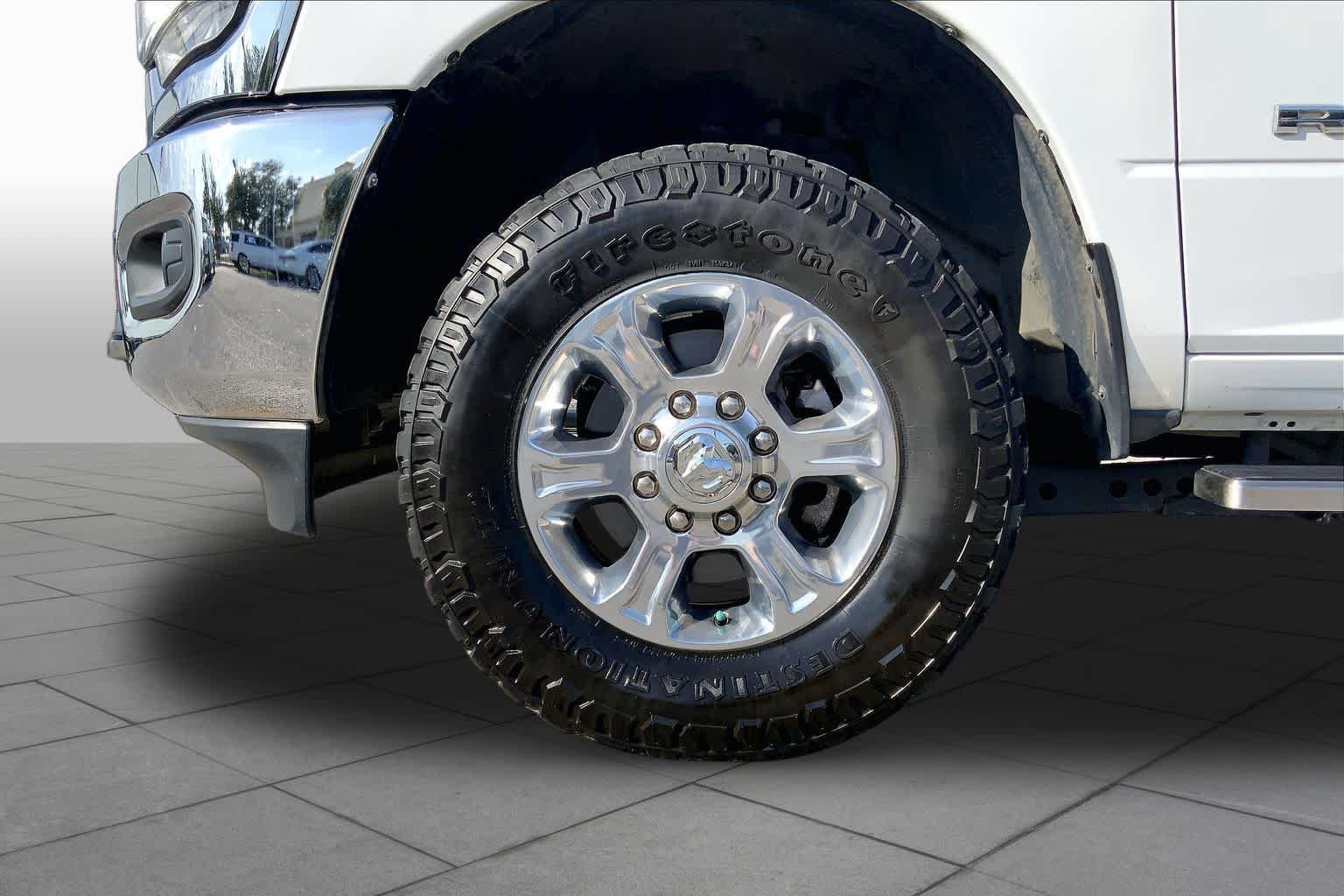 Used 2024 Bright White Clearcoat Ram Lone Star image 10