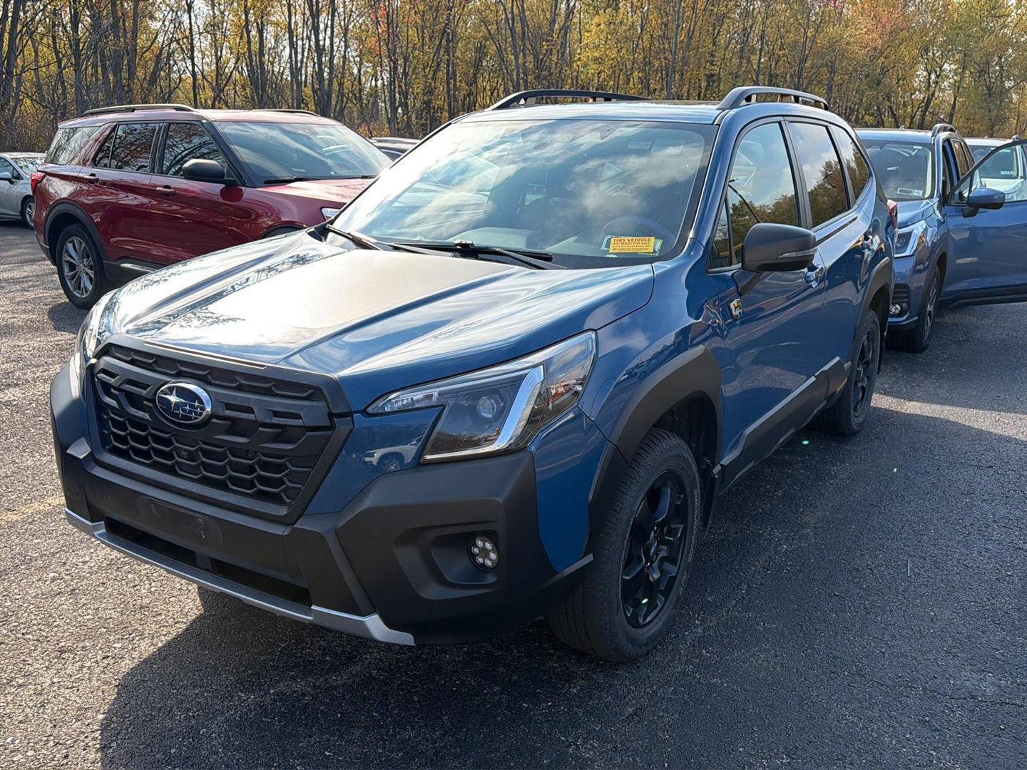 Used 2024 Geyser Blue Subaru Wilderness image 8