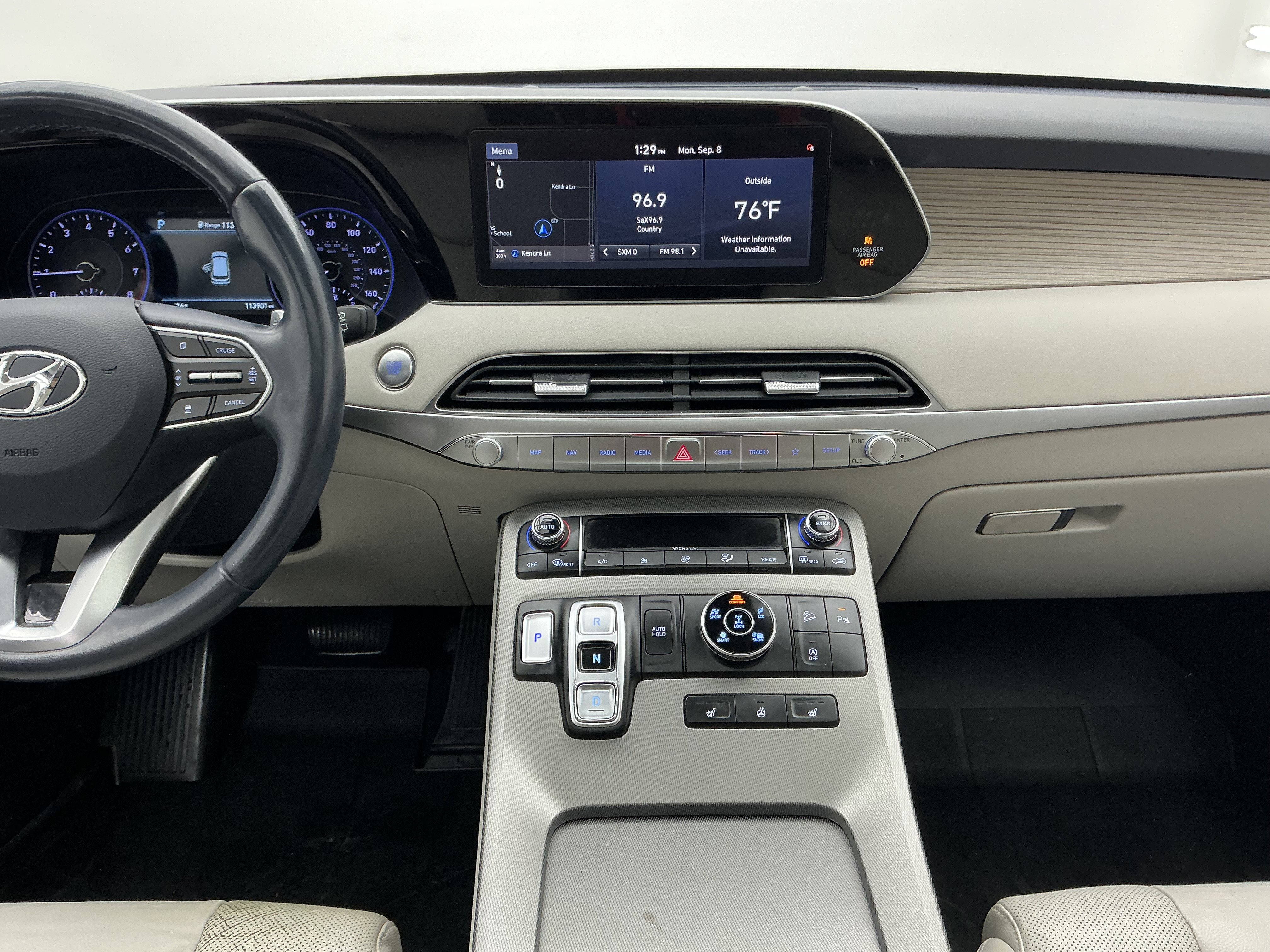 Certified Used 2021 Hyper White Hyundai SEL image 19