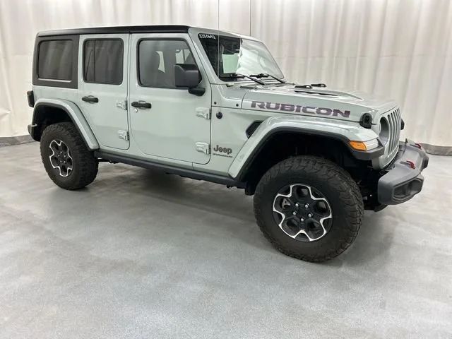 Certified Used 2023 Gray Jeep 4-Door Rubicon 4x4 image 1