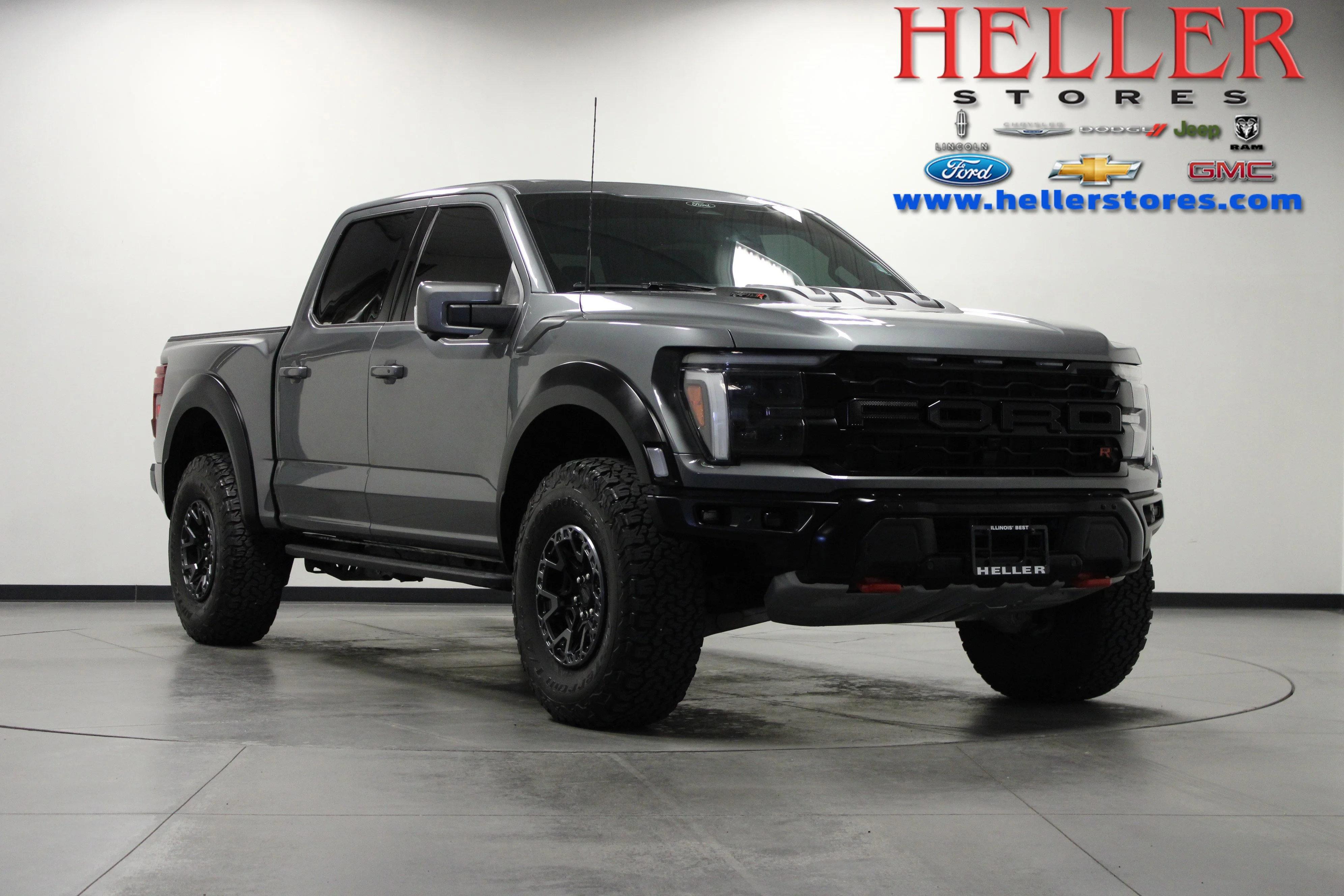 Used 2024 Gray Metallic Ford Raptor image 1