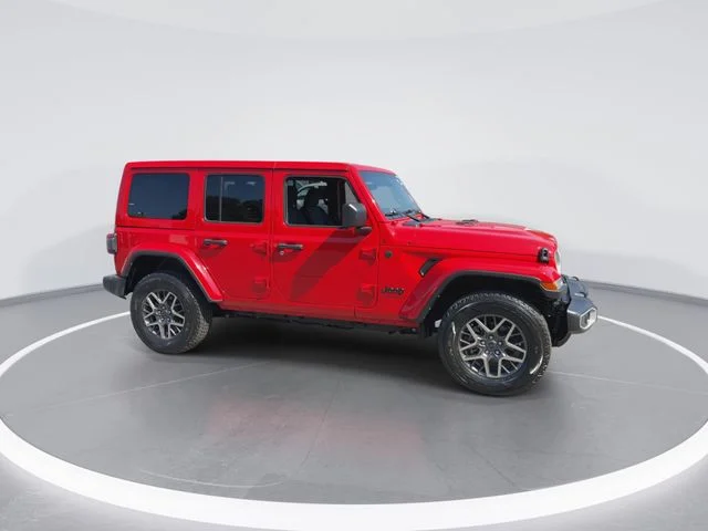 Used 2025 Red Jeep Sahara image 2