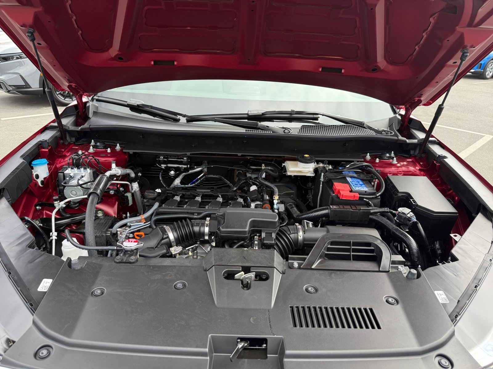 New 2026 Radiant Red Metallic Honda EX image 20