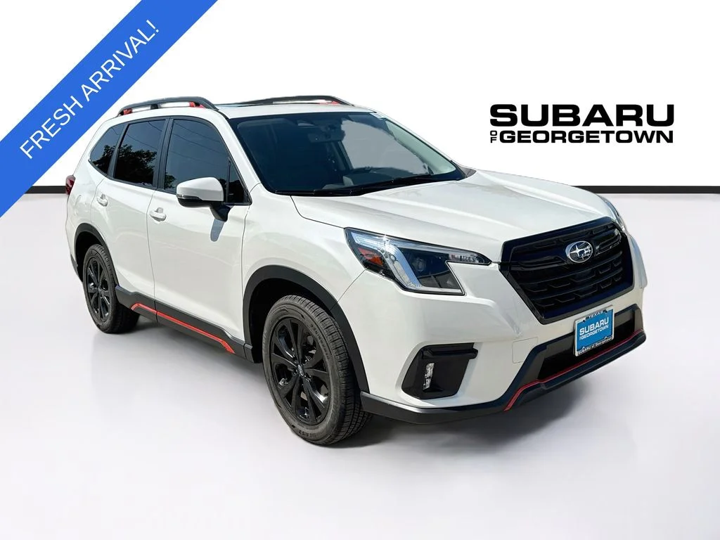 Certified Used 2024 White Subaru Sport image 1