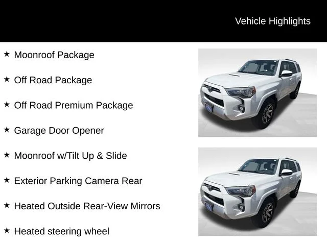 Used 2024 White Toyota TRD Off-Road Premium image 4