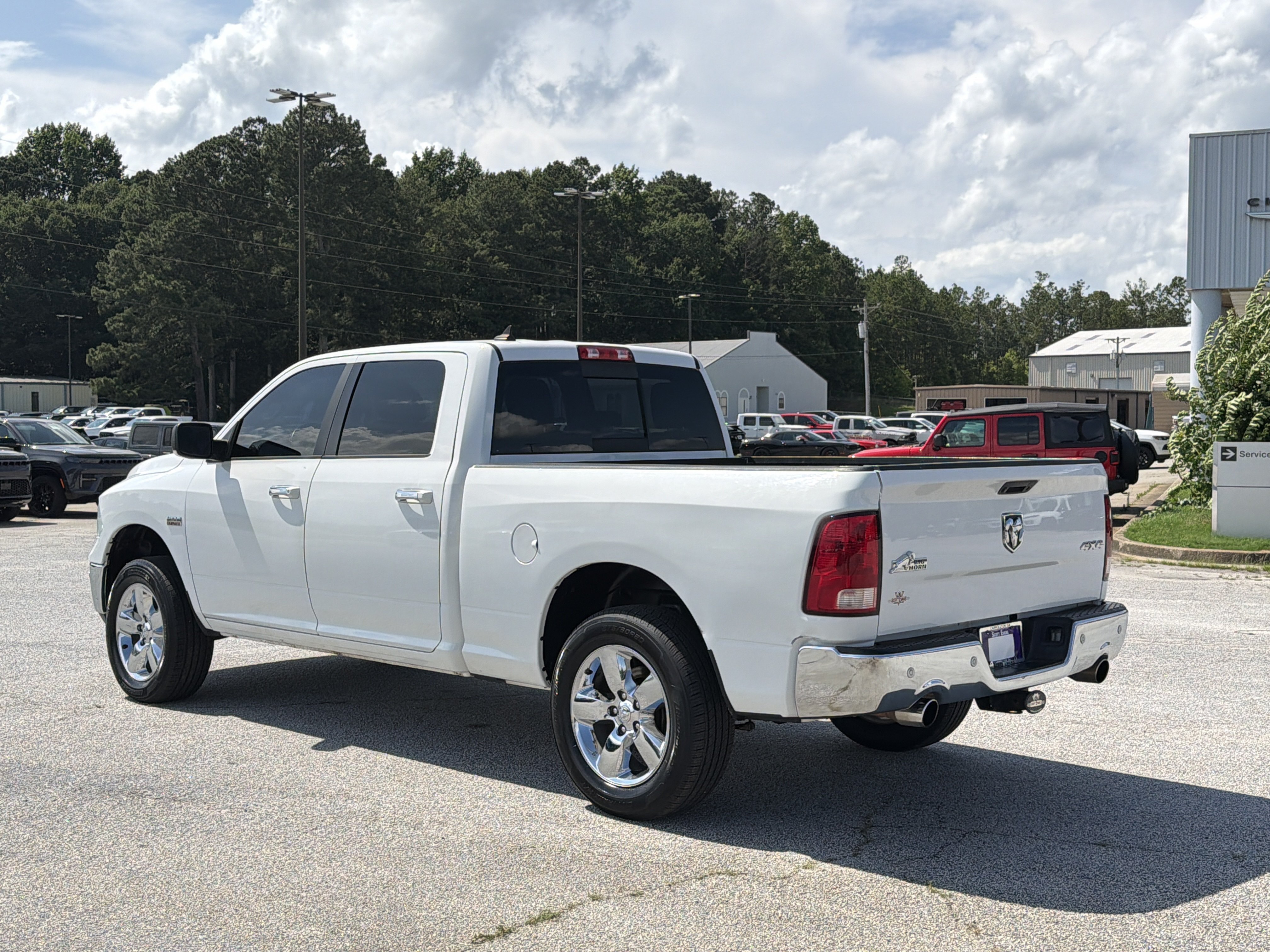 Used 2018 Bright White Clearcoat Ram Big Horn image 6