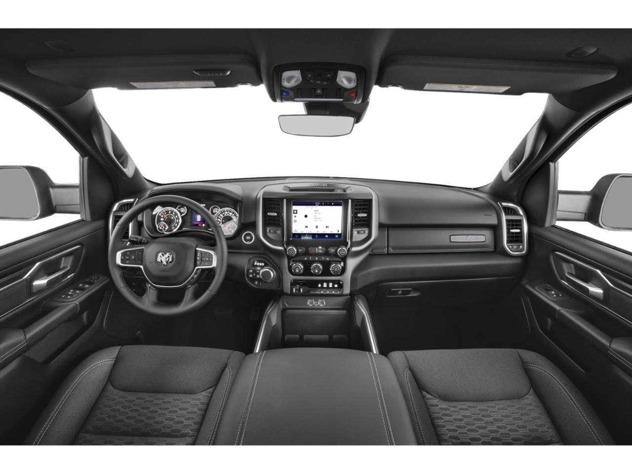 New 2027 Diamond Black Crystal Pearl-Coat Exterior Paint RAM Big Horn image 3