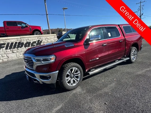 Used 2022 Delmonico Red Pearlcoat Ram Limited image 1