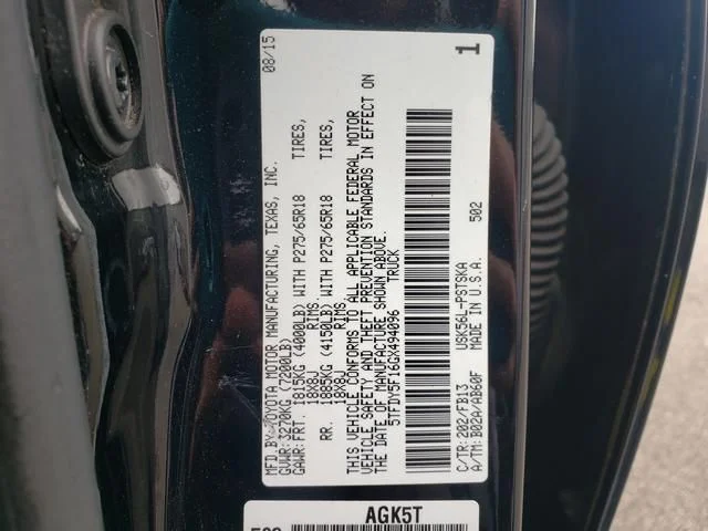 Used 2016 Black Toyota SR5 image 26