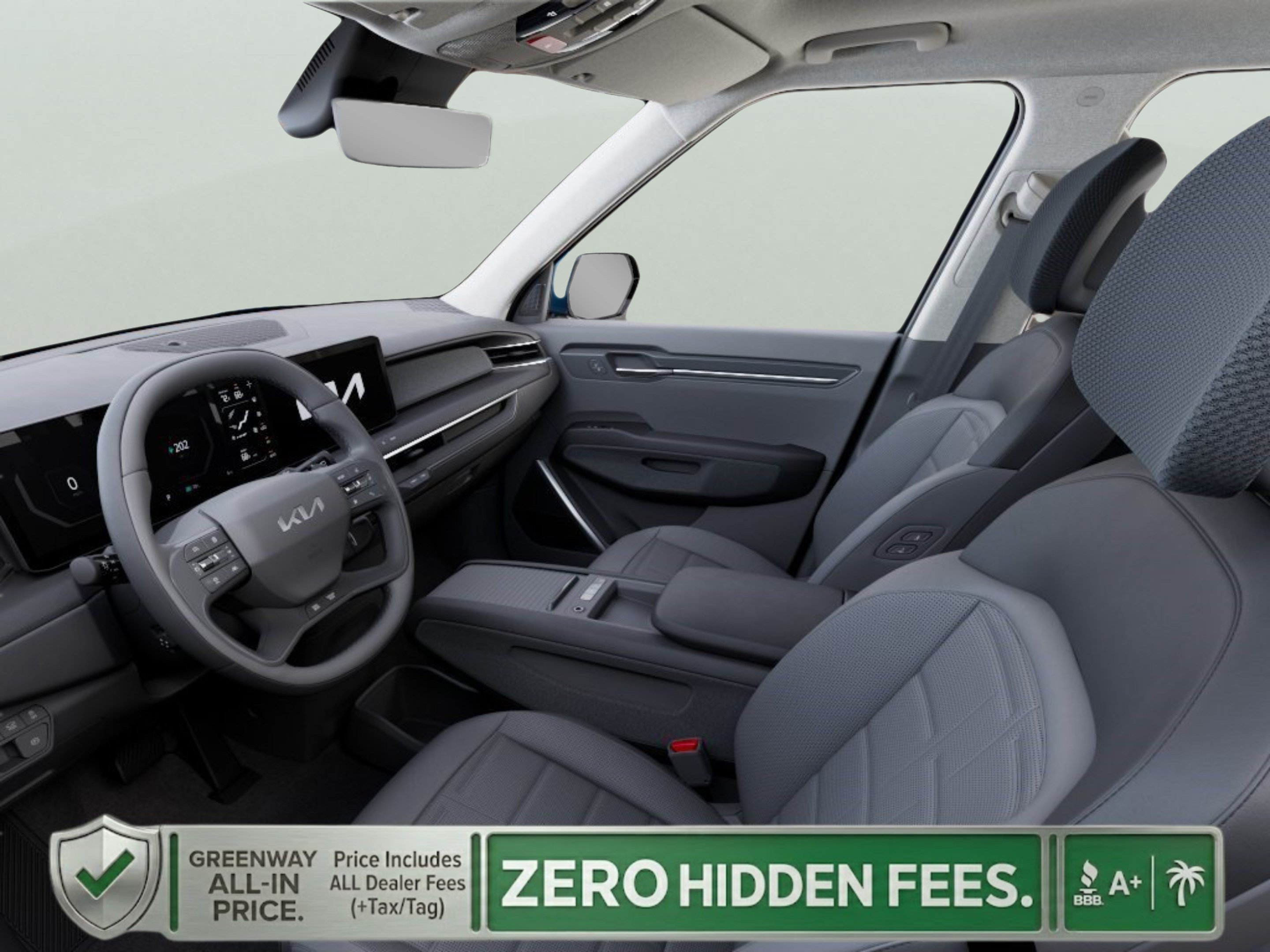 New 2026 Ocean Blue Kia Land AWD image 12